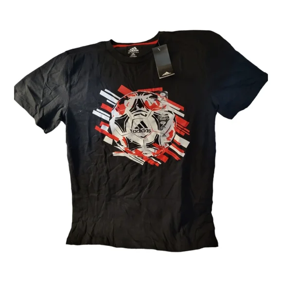 Boy's Adidas Soccer T-shirt - Picture 1 of 2